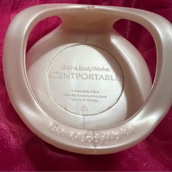 Bath Body Works Blue Glitter Navy Anchor Scentportable Car Air Freshener Holder - Picture 2 of 5